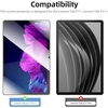 image:imageNEWC 2 Pack Designed for Lenovo Tab P1111 11 inches Screen Protector Tempered Glass Case Friendly Ultra Resistant