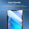 image:imageNEWC 2 Pack Designed for TCL Tab 10 5G  TCL Tab 10s 101 Inch Screen Protector Tempered Glass Case Friendly Ultra Resistant