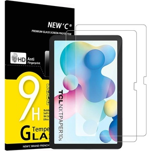image:imageNEWC 2 Pack Designed for TCL NxtPaper 10s Screen Protector Tempered Glass Case Friendly Ultra Resistant