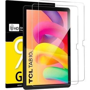 image:imageNEWC 2 Pack Designed for TCL Tab 10L Screen Protector Tempered Glass Case Friendly Ultra Resistant