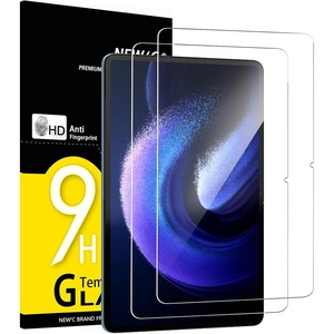 image:imageNEWC 2 Pack Designed for Xiaomi Redmi Pad 2 4G Xiaomi Pad 6  Pad 6 Pro Screen Protector11 Inch Tempered Glass Bubble Free Ultra ResistantTransparent