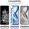 image:imageNEWC 3 Pack Designed for OnePlus Ace Racing Screen Protector Tempered Glass Scratch Resistant Bubble Free Ultra Resistant Transparent