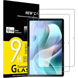 image:imageNEWC 2 Pack Designed for Motorola Moto Tab G70 Screen Protector Tempered Glass Case Friendly Ultra Resistant