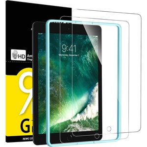 image:imageNEWC 2 Pack Designed for iPad 92021iPad 82020iPad 72019 102 Inch 9th8th7th Generation Screen Protector Film  Installation Frame IncludediPad 65iPad AirAir2iPad Pro 97 inches