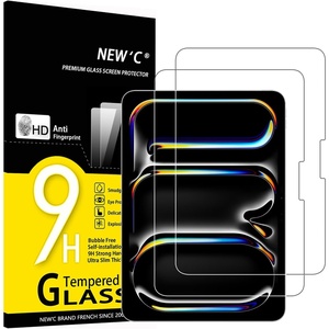 image:imageNEWC 2 Pack Designed for iPad 92021iPad 82020iPad 72019 102 Inch 9th8th7th Generation Screen Protector Film  Installation Frame IncludediPad Pro M5 11 inches