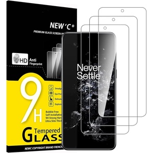 image:imageNEWC 3 Pack Designed for OnePlus 10T 5G Screen Protector 67Tempered Glass Scratch Resistant Bubble Free Ultra Resista
