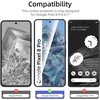 image:imageNEWC 3 Pack Designed for Google Pixel 6 Screen Protector Tempered Glass Case Friendly Ultra Resistant8 Pro 67 inches