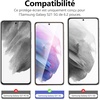 image:imageNEWC 3 Pack Designed for Samsung Galaxy S21 5G 62 Screen Protector Tempered Glass ScratchProof BubbleFree Ultra Resistant 026 mm HD Ultra Transparent 9H Hardness GlassS21 62 inches