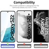 image:imageNEWC 3 Pack Designed for Samsung Galaxy S21 5G 62 Screen Protector Tempered Glass ScratchProof BubbleFree Ultra Resistant 026 mm HD Ultra Transparent 9H Hardness GlassS22 61 inches