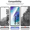 image:imageNEWC 3 Pack Designed for Samsung Galaxy S21 5G 62 Screen Protector Tempered Glass ScratchProof BubbleFree Ultra Resistant 026 mm HD Ultra Transparent 9H Hardness GlassS21 FE 64 inches