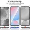 image:imageNEWC 3 Pack Designed for Samsung Galaxy S21 5G 62 Screen Protector Tempered Glass ScratchProof BubbleFree Ultra Resistant 026 mm HD Ultra Transparent 9H Hardness GlassS25 FE 67 inches