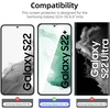 image:imageNEWC 3 Pack Designed for Samsung Galaxy S21 5G 62 Screen Protector Tempered Glass ScratchProof BubbleFree Ultra Resistant 026 mm HD Ultra Transparent 9H Hardness GlassS22 66 inches