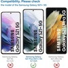 image:imageNEWC 3 Pack Designed for Samsung Galaxy S21 5G 62 Screen Protector Tempered Glass ScratchProof BubbleFree Ultra Resistant 026 mm HD Ultra Transparent 9H Hardness GlassS21 67 inches