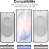 image:imageNEWC 3 Pack Designed for Samsung Galaxy S21 5G 62 Screen Protector Tempered Glass ScratchProof BubbleFree Ultra Resistant 026 mm HD Ultra Transparent 9H Hardness GlassS26 Ultra 69 inches