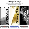 image:imageNEWC 3 Pack Designed for Samsung Galaxy S21 5G 62 Screen Protector Tempered Glass ScratchProof BubbleFree Ultra Resistant 026 mm HD Ultra Transparent 9H Hardness GlassS23 66 inches