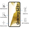 image:imageNEWC 3 Pack Designed for Samsung Galaxy S21 5G 62 Screen Protector Tempered Glass ScratchProof BubbleFree Ultra Resistant 026 mm HD Ultra Transparent 9H Hardness GlassS23 66 inches
