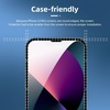 image:imageNEWC 4 Pack 2 Pack for iPhone 13 Mini Screen Protector  2 Pack Camera Lens Protector Sensor ProtectionCase Friendly Tempered Glass Film13 Mini 54 inches