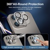 image:imageNEWC 4 Pack 2 Pack for iPhone 13 Mini Screen Protector  2 Pack Camera Lens Protector Sensor ProtectionCase Friendly Tempered Glass Film16 Pro 63 inches