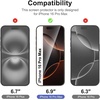 image:imageNEWC 4 Pack 2 Pack for iPhone 14 Pro Max Screen Protector 67 inch  2 Pack Camera Lens Protector Sensor ProtectionCase Friendly Tempered Glass Film16 Pro Max 69 inches