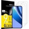image:imageNEWC 3 Pack Designed for Google Pixel 6 Screen Protector Tempered Glass Case Friendly Ultra Resistant10A  63 inches