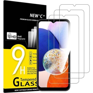image:imageNEWC 3 Pack Designed for Samsung Galaxy A32 5G Screen Protector Tempered Glass Case Friendly Scratch ResistantBubbleFree Ultra ResistantA14M14 66 inches