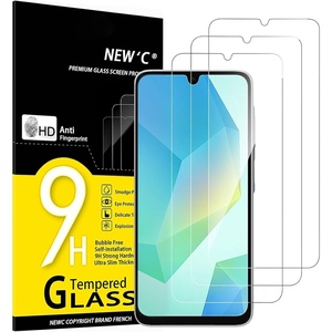 image:imageNEWC 3 Pack Designed for Samsung Galaxy A32 5G Screen Protector Tempered Glass Case Friendly Scratch ResistantBubbleFree Ultra ResistantA16 67 inches