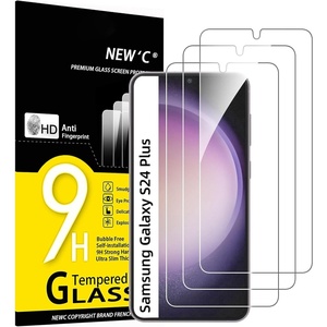 image:imageNEWC 3 Pack Designed for Samsung Galaxy S21 5G 62 Screen Protector Tempered Glass ScratchProof BubbleFree Ultra Resistant 026 mm HD Ultra Transparent 9H Hardness GlassS24 67 inches