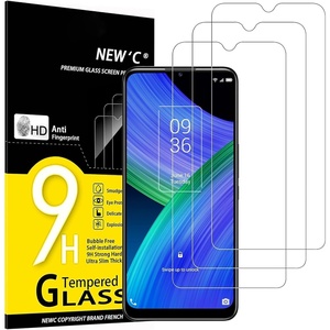 image:imageNEWC 3 Pack Designed for TCL 20 R 5G Screen Protector Tempered Glass Bubble Free Ultra Resistant