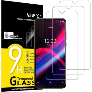 image:imageNEWC 3 Pack Designed for TMobile REVVL 4 Screen Protector Tempered Glass Bubble Free Ultra Resistant