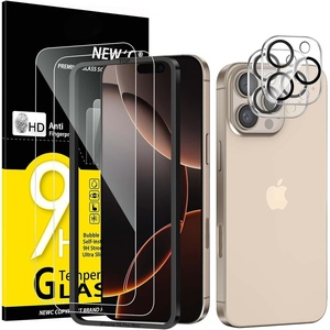 image:imageNEWC 4 Pack 2 Pack for iPhone 14 Pro Max Screen Protector 67 inch  2 Pack Camera Lens Protector Sensor ProtectionCase Friendly Tempered Glass Film16 Pro Max 69 inches