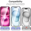 image:imageNEWC 3 Pack Designed for iPhone 11 and iPhone XR Screen Protector 61 Enhanced Tempered Glass Protection Case Friendly Scratch ResistantBubbleFree Ultra ResistantBlack