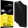 image:imageNEWC 3 Pack Designed for iPhone 11 and iPhone XR Screen Protector 61 Enhanced Tempered Glass Protection Case Friendly Scratch ResistantBubbleFree Ultra ResistantBlack