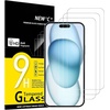 image:imageNEWC 3 Pack Designed for iPhone 11 and iPhone XR Screen Protector 61 Enhanced Tempered Glass Protection Case Friendly Scratch ResistantBubbleFree Ultra ResistantTransparent