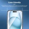 image:imageNEWC 3 Pack Designed for iPhone 11 and iPhone XR Screen Protector 61 Enhanced Tempered Glass Protection Case Friendly Scratch ResistantBubbleFree Ultra ResistantTransparent