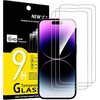 image:imageNEWC 3 Pack Designed for iPhone 11 and iPhone XR Screen Protector 61 Enhanced Tempered Glass Protection Case Friendly Scratch ResistantBubbleFree Ultra ResistantTransparent