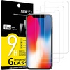 image:imageNEWC 3 Pack Designed for iPhone 11 and iPhone XR Screen Protector 61 Enhanced Tempered Glass Protection Case Friendly Scratch ResistantBubbleFree Ultra ResistantTransparent