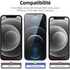 image:imageNEWC 3 Pack Designed for iPhone 11 and iPhone XR Screen Protector 61 Enhanced Tempered Glass Protection Case Friendly Scratch ResistantBubbleFree Ultra ResistantTransparent