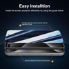 image:imageNEWC 3 Pack Designed for iPhone 11 and iPhone XR Screen Protector 61 Enhanced Tempered Glass Protection Case Friendly Scratch ResistantBubbleFree Ultra ResistantBlack