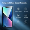 image:imageNEWC 3 Pack Designed for iPhone 11 and iPhone XR Screen Protector 61 Enhanced Tempered Glass Protection Case Friendly Scratch ResistantBubbleFree Ultra ResistantTransparent