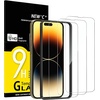 image:imageNEWC 3 Pack Designed for iPhone 11 and iPhone XR Screen Protector 61 Enhanced Tempered Glass Protection Case Friendly Scratch ResistantBubbleFree Ultra ResistantTransparent