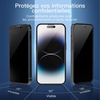 image:imageNEWC 3 Pack Designed for iPhone 11 and iPhone XR Screen Protector 61 Enhanced Tempered Glass Protection Case Friendly Scratch ResistantBubbleFree Ultra ResistantBlack