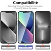 image:imageNEWC 3 Pack Designed for iPhone 11 and iPhone XR Screen Protector 61 Enhanced Tempered Glass Protection Case Friendly Scratch ResistantBubbleFree Ultra ResistantBlack