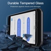 image:imageNEWC 3 Pack Designed for iPhone 11 and iPhone XR Screen Protector 61 Enhanced Tempered Glass Protection Case Friendly Scratch ResistantBubbleFree Ultra ResistantBlack