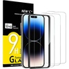 image:imageNEWC 3 Pack Designed for iPhone 11 and iPhone XR Screen Protector 61 Enhanced Tempered Glass Protection Case Friendly Scratch ResistantBubbleFree Ultra ResistantTransparent