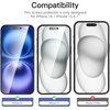 image:imageNEWC Screen Protector for iPhone Air Tempered Glass  3 Pack  65 inches  Case Friendly  Easy Installation Tool Included  Ultra ResistantBlack