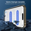 image:imageNEWC Screen Protector for iPhone Air Tempered Glass  3 Pack  65 inches  Case Friendly  Easy Installation Tool Included  Ultra ResistantBlack