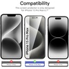 image:imageNEWC Screen Protector for iPhone Air Tempered Glass  3 Pack  65 inches  Case Friendly  Easy Installation Tool Included  Ultra ResistantBlack