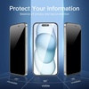 image:imageNEWC Screen Protector for iPhone Air Tempered Glass  3 Pack  65 inches  Case Friendly  Easy Installation Tool Included  Ultra ResistantBlack