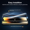 image:imageNEWC Screen Protector for iPhone Air Tempered Glass  3 Pack  65 inches  Case Friendly  Easy Installation Tool Included  Ultra ResistantTransparent
