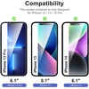 image:imageNEWC Screen Protector for iPhone Air Tempered Glass  3 Pack  65 inches  Case Friendly  Easy Installation Tool Included  Ultra ResistantTransparent